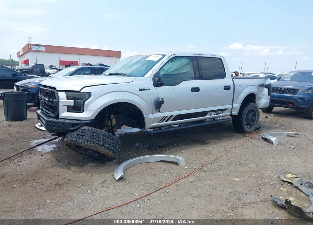 2017 FORD F-150 VIN: 1FTEW1EF8HFB34450
