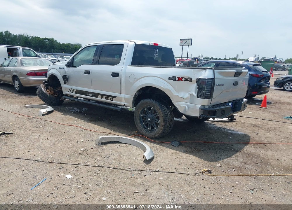 2017 FORD F-150 VIN: 1FTEW1EF8HFB34450