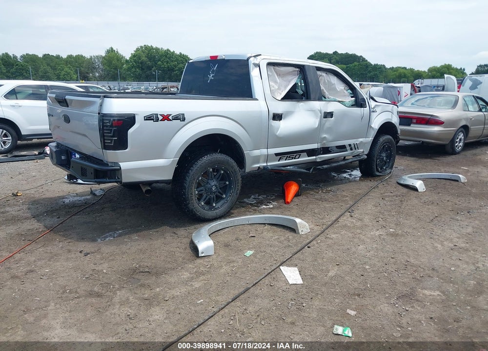 2017 FORD F-150 VIN: 1FTEW1EF8HFB34450