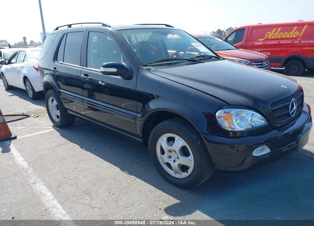 2002 MERCEDES-BENZ ML 320 VIN: 4JGAB54E02A343871