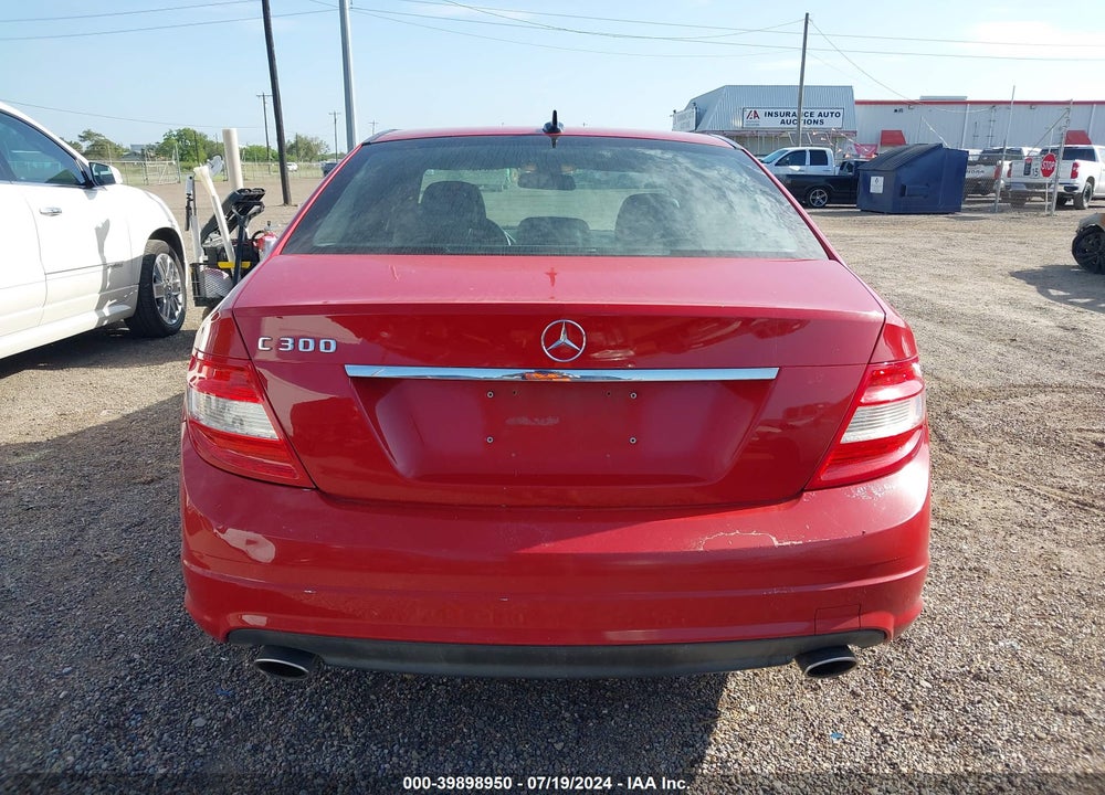 2009 MERCEDES-BENZ C 300 LUXURY/SPORT VIN: WDDGF54X09R042815