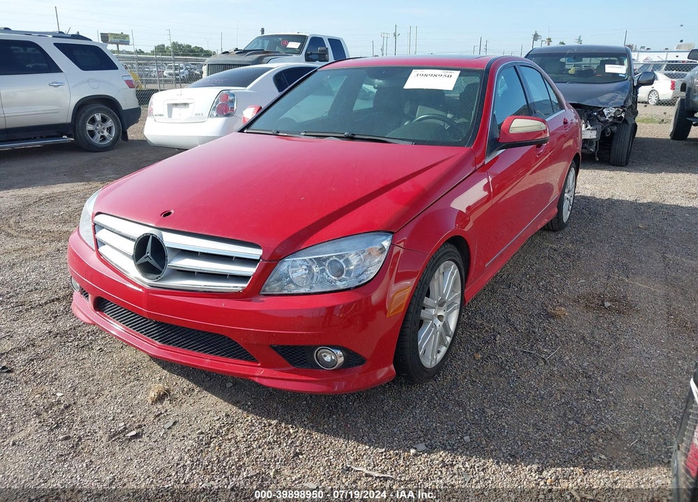 2009 MERCEDES-BENZ C 300 LUXURY/SPORT VIN: WDDGF54X09R042815