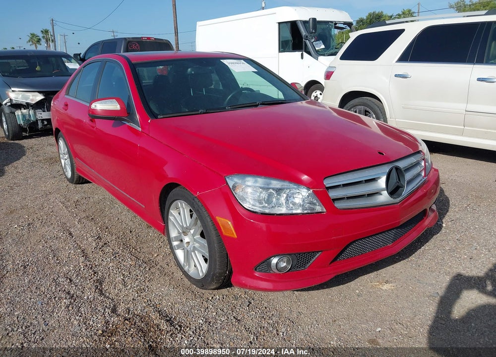 2009 MERCEDES-BENZ C 300 LUXURY/SPORT VIN: WDDGF54X09R042815