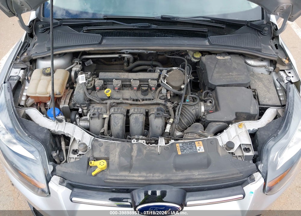 2014 FORD FOCUS TITANIUM VIN: 1FADP3N28EL423056