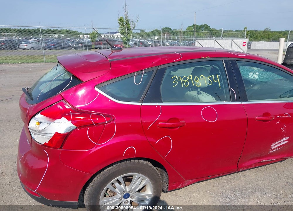 2012 FORD FOCUS SEL VIN: 1FAHP3M20CL241755