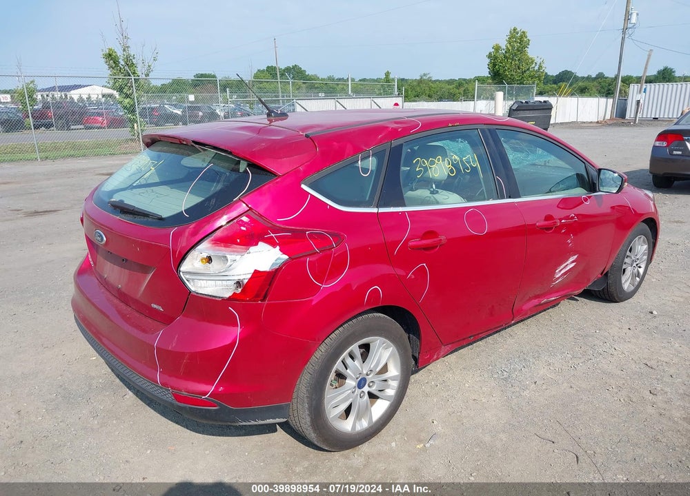 2012 FORD FOCUS SEL VIN: 1FAHP3M20CL241755
