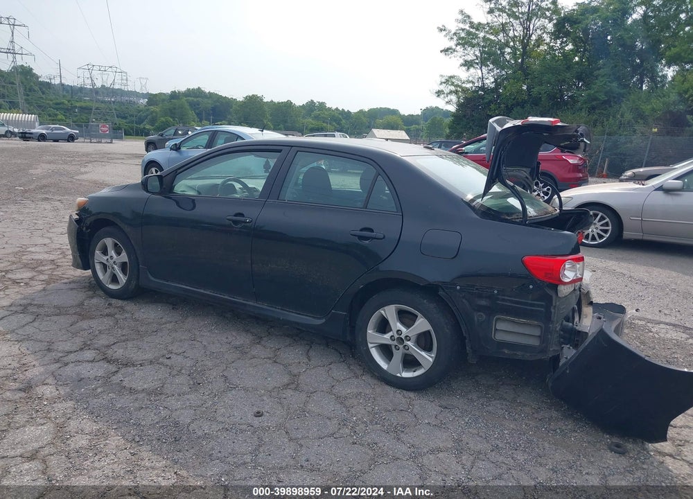 2011 TOYOTA COROLLA S VIN: 2T1BU4EE6BC600152