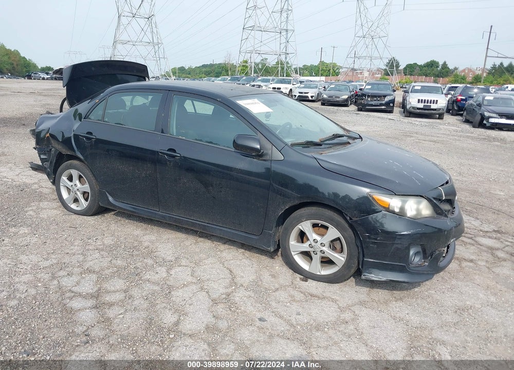 2011 TOYOTA COROLLA S VIN: 2T1BU4EE6BC600152