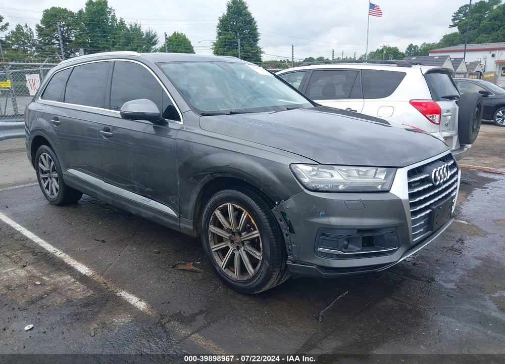 2019 AUDI Q7 45 PREMIUM/45 SE PREMIUM VIN: WA1LHAF7XKD016177