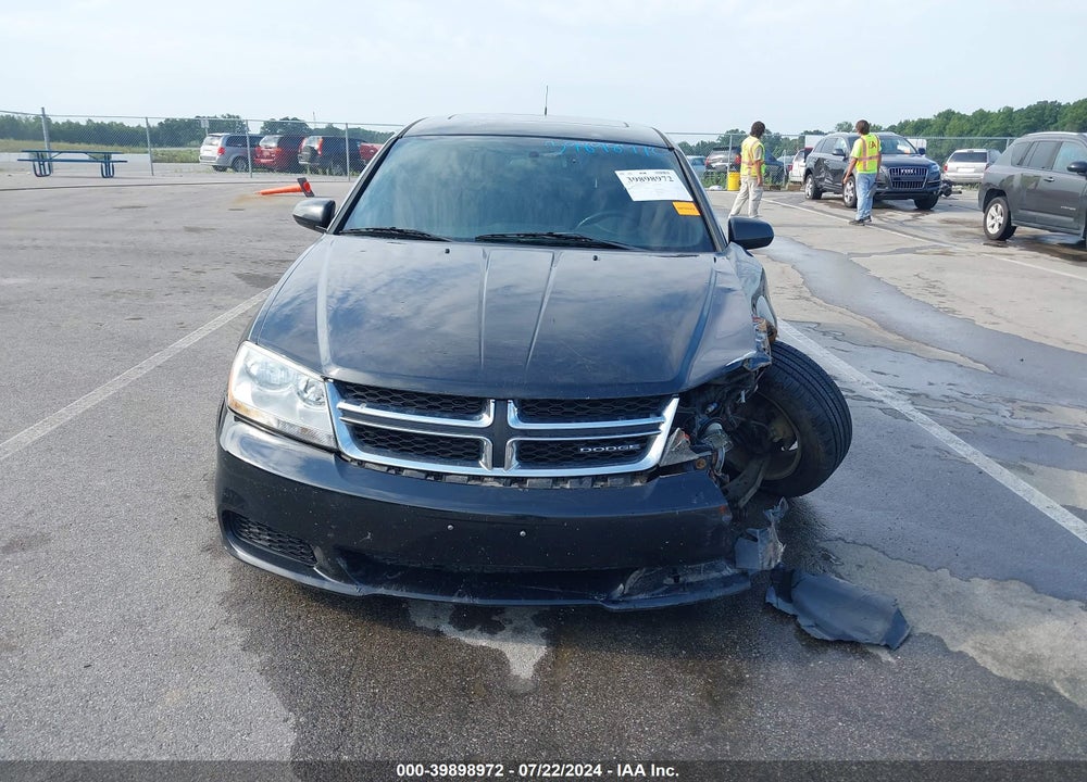 2011 DODGE AVENGER VIN: 1B3BD1FB1BN501420