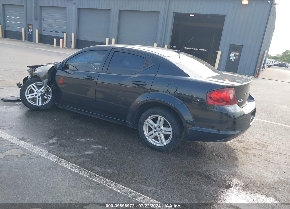 2011 DODGE AVENGER VIN: 1B3BD1FB1BN501420