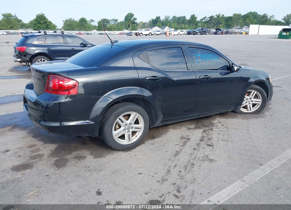 2011 DODGE AVENGER VIN: 1B3BD1FB1BN501420