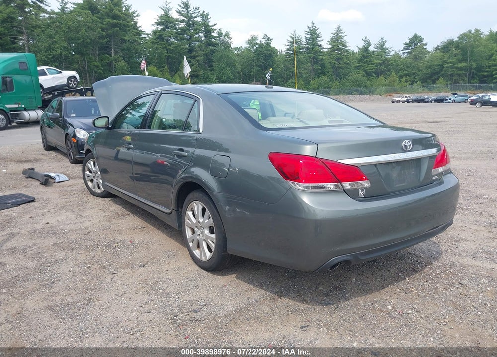 2011 TOYOTA AVALON VIN: 4T1BK3DB7BU397553