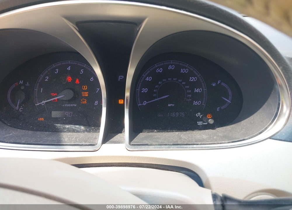2011 TOYOTA AVALON VIN: 4T1BK3DB7BU397553