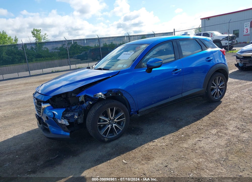 2017 MAZDA CX-3 TOURING VIN: JM1DKFC74H0158893