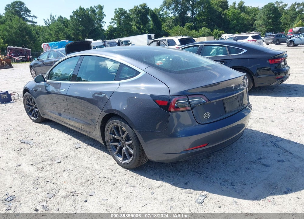 2020 TESLA MODEL 3 LONG RANGE DUAL MOTOR ALL-WHEEL DRIVE VIN: 5YJ3E1EB3LF646072
