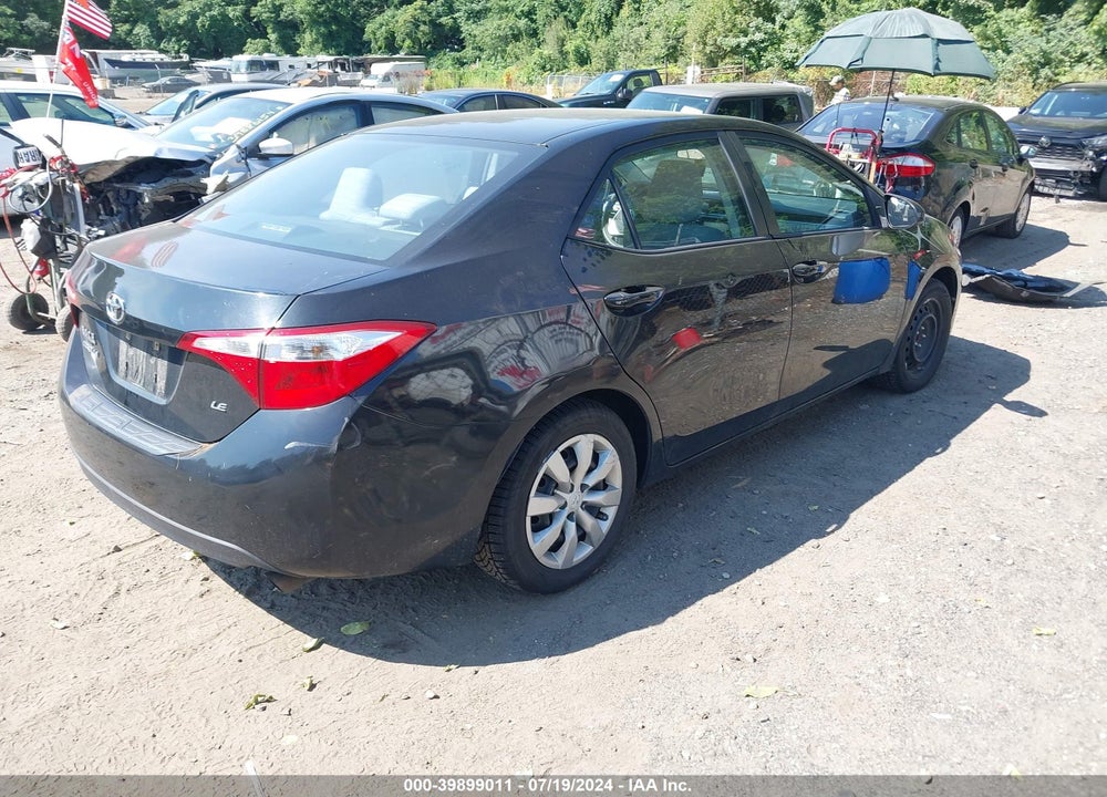 2014 TOYOTA COROLLA LE VIN: 2T1BURHE2EC056679