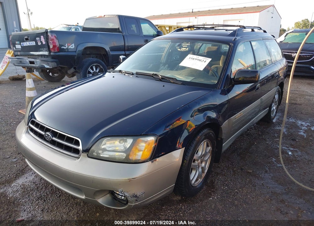 2001 SUBARU OUTBACK VIN: 4S3BH665917669447