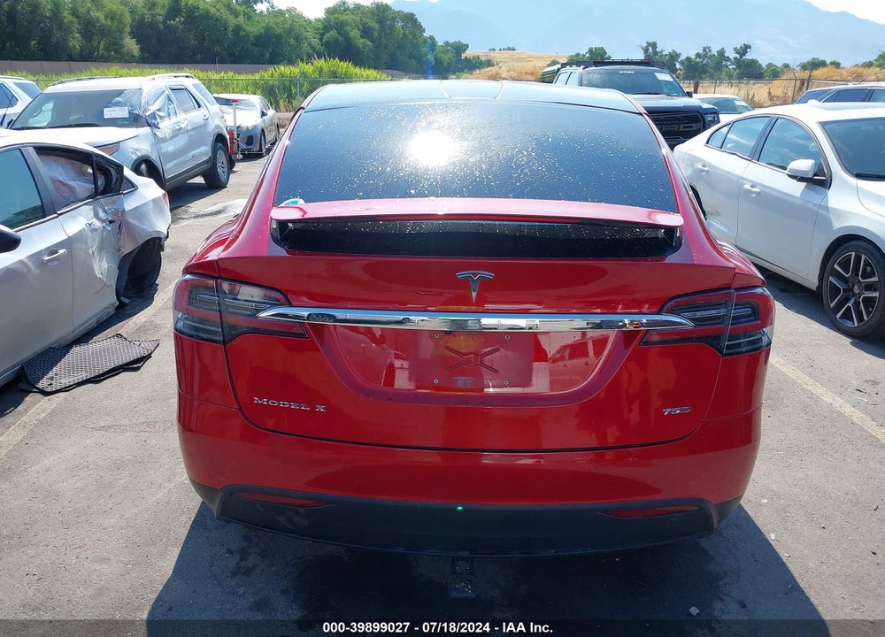2017 TESLA MODEL X 100D/75D/90D VIN: 5YJXCDE2XHF076197
