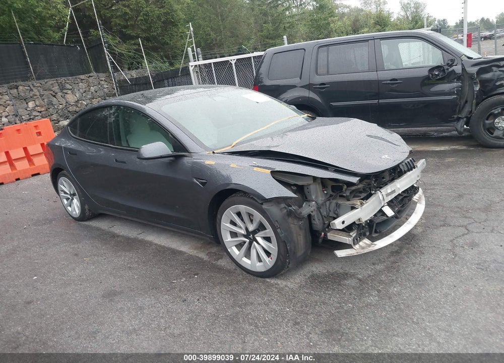 2021 TESLA MODEL 3 LONG RANGE DUAL MOTOR ALL-WHEEL DRIVE VIN: 5YJ3E1EB2MF850377