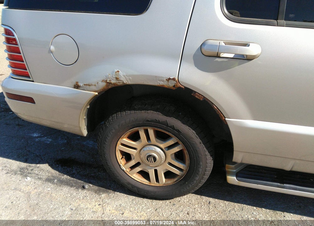 2004 MERCURY MOUNTAINEER VIN: 4M2DU86W44ZJ04535