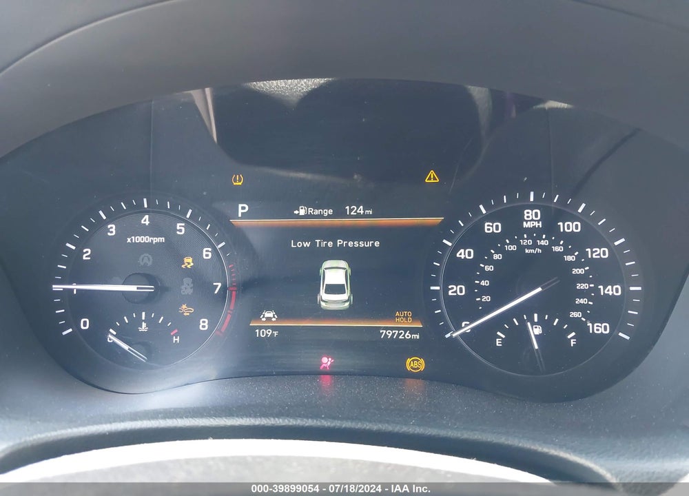 2019 GENESIS G80 3.8 VIN: KMTFN4JE3KU303154
