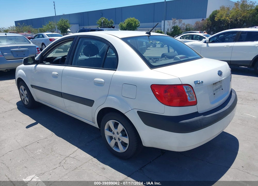 2008 KIA RIO LX VIN: KNADE123586389501