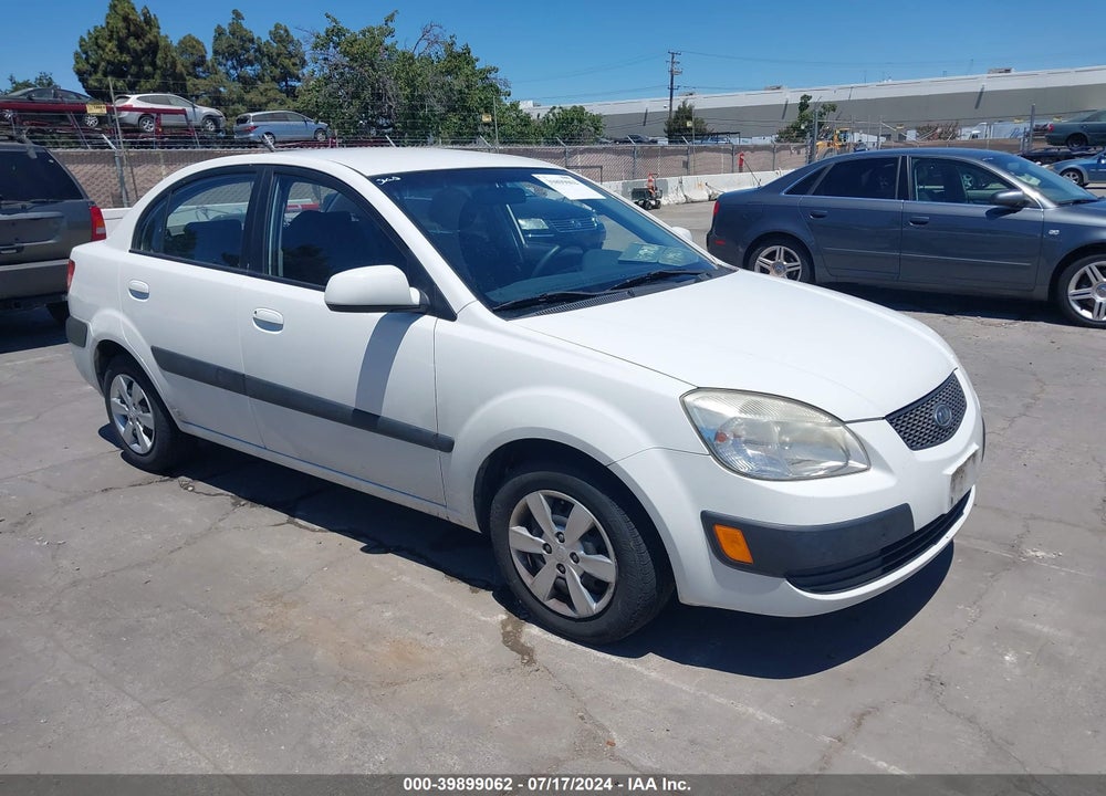 2008 KIA RIO LX VIN: KNADE123586389501