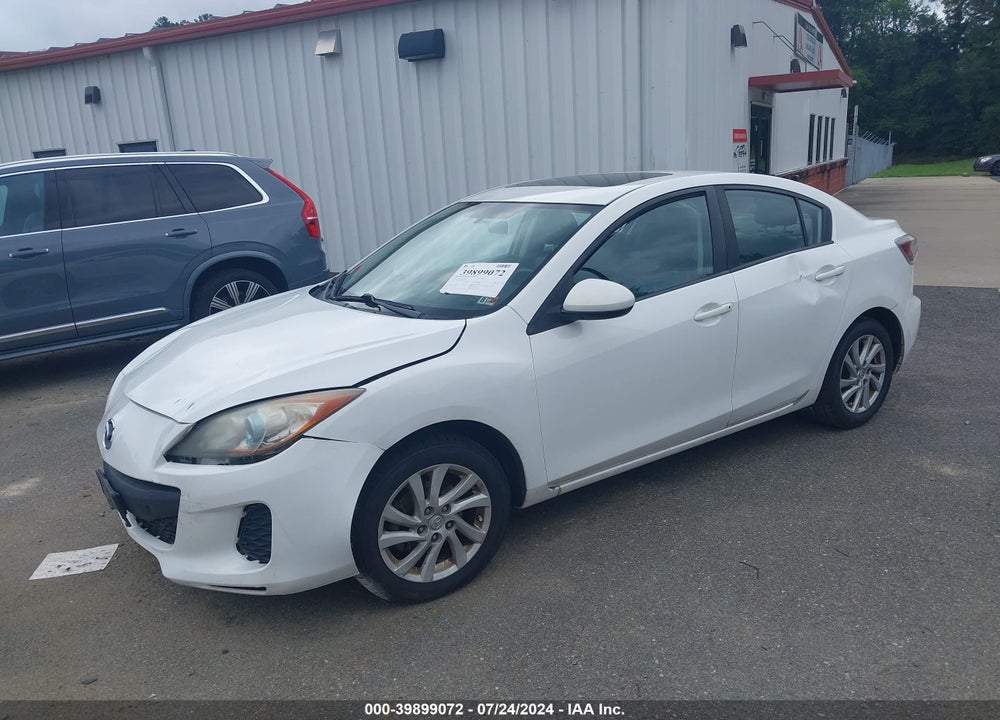 2012 MAZDA 3 I GRAND TOURING VIN: JM1BL1W89C1659857