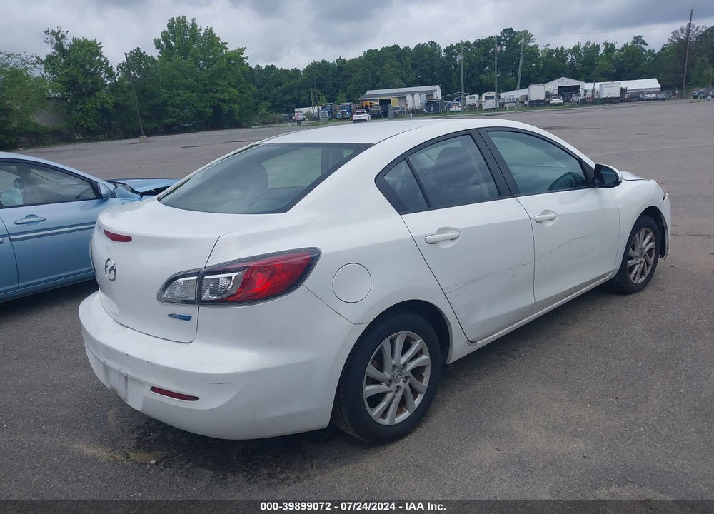 2012 MAZDA 3 I GRAND TOURING VIN: JM1BL1W89C1659857