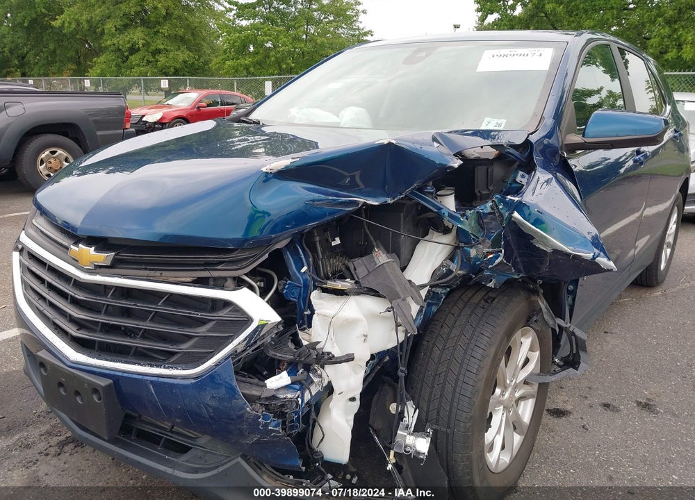 2021 CHEVROLET EQUINOX FWD LT VIN: 3GNAXKEV5ML383708