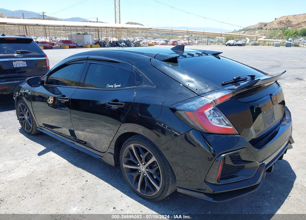 2021 HONDA CIVIC SPORT VIN: SHHFK7H43MU407224