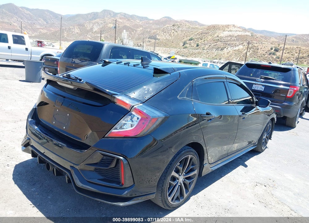 2021 HONDA CIVIC SPORT VIN: SHHFK7H43MU407224