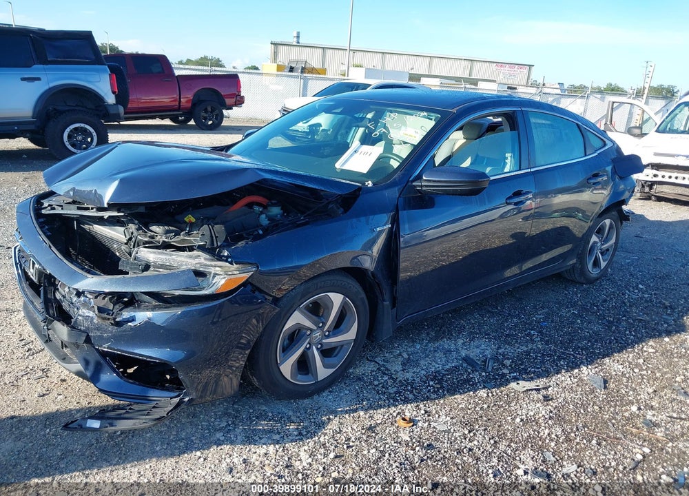 2019 HONDA INSIGHT LX VIN: 19XZE4F11KE002558