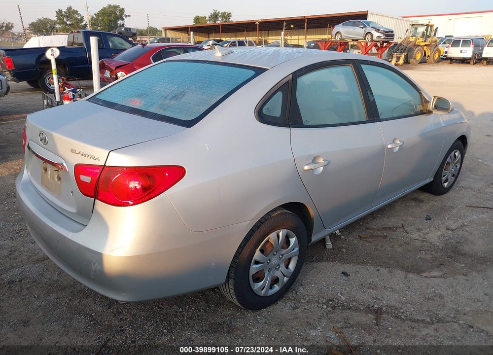 2010 HYUNDAI ELANTRA GLS VIN: KMHDU4ADXAU892150