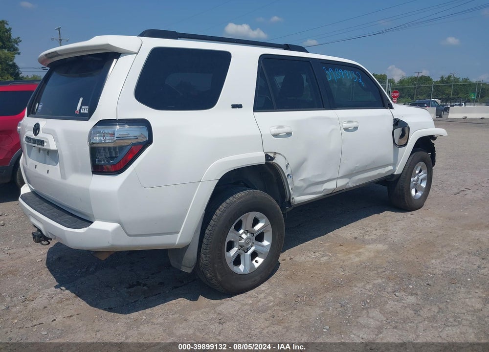 2016 TOYOTA 4RUNNER VIN: JTEZU5JR1G5117049