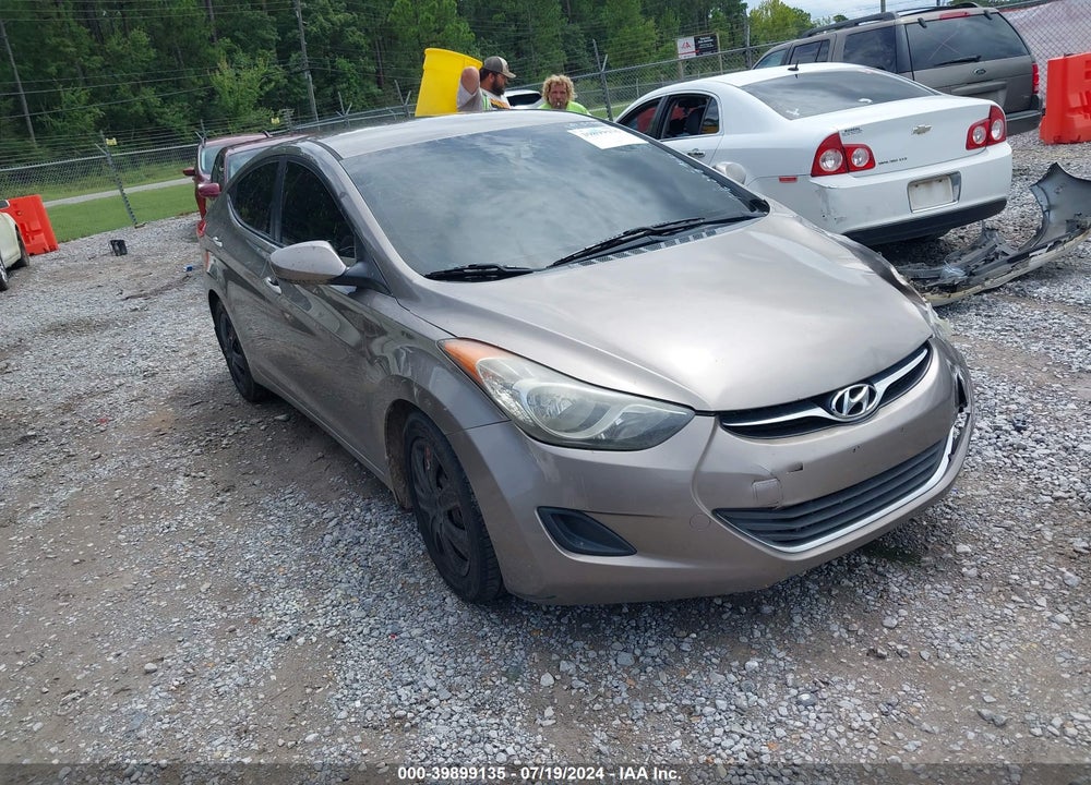 2013 HYUNDAI ELANTRA GLS VIN: 5NPDH4AE3DH216624