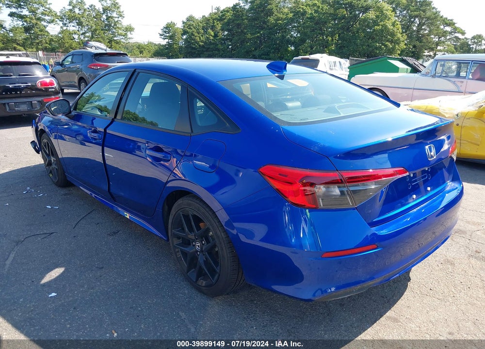 2024 HONDA CIVIC SPORT VIN: 2HGFE2F5XRH536524