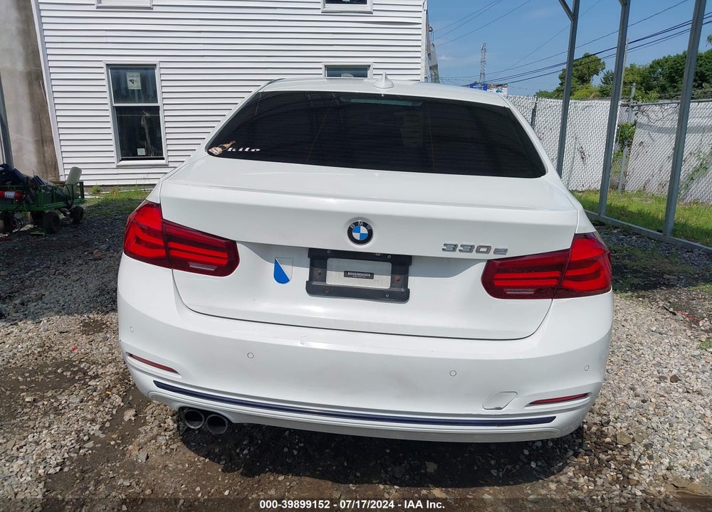 2018 BMW 330E IPERFORMANCE VIN: WBA8E1C53JA171657