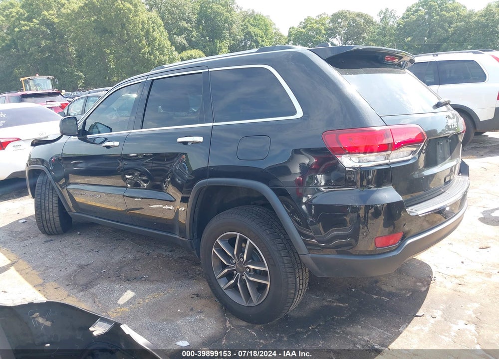 2020 JEEP GRAND CHEROKEE LIMITED 4X2 VIN: 1C4RJEBG0LC115941