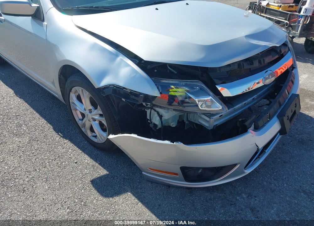 2012 FORD FUSION SE VIN: 3FAHP0HG3CR444791