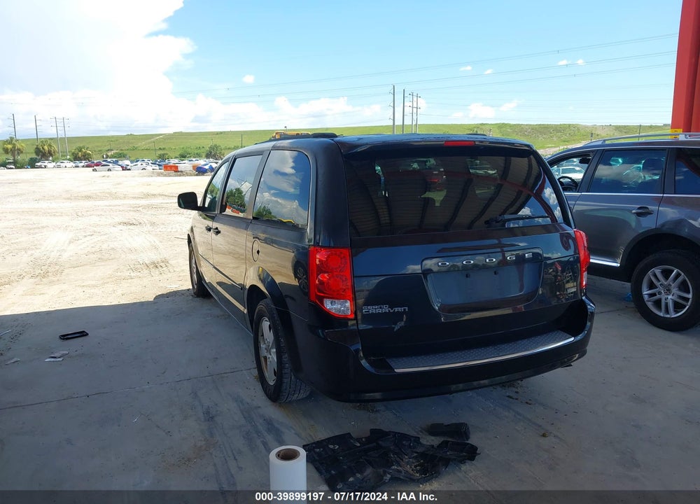2012 DODGE GRAND CARAVAN SXT VIN: 2C4RDGCG0CR277299