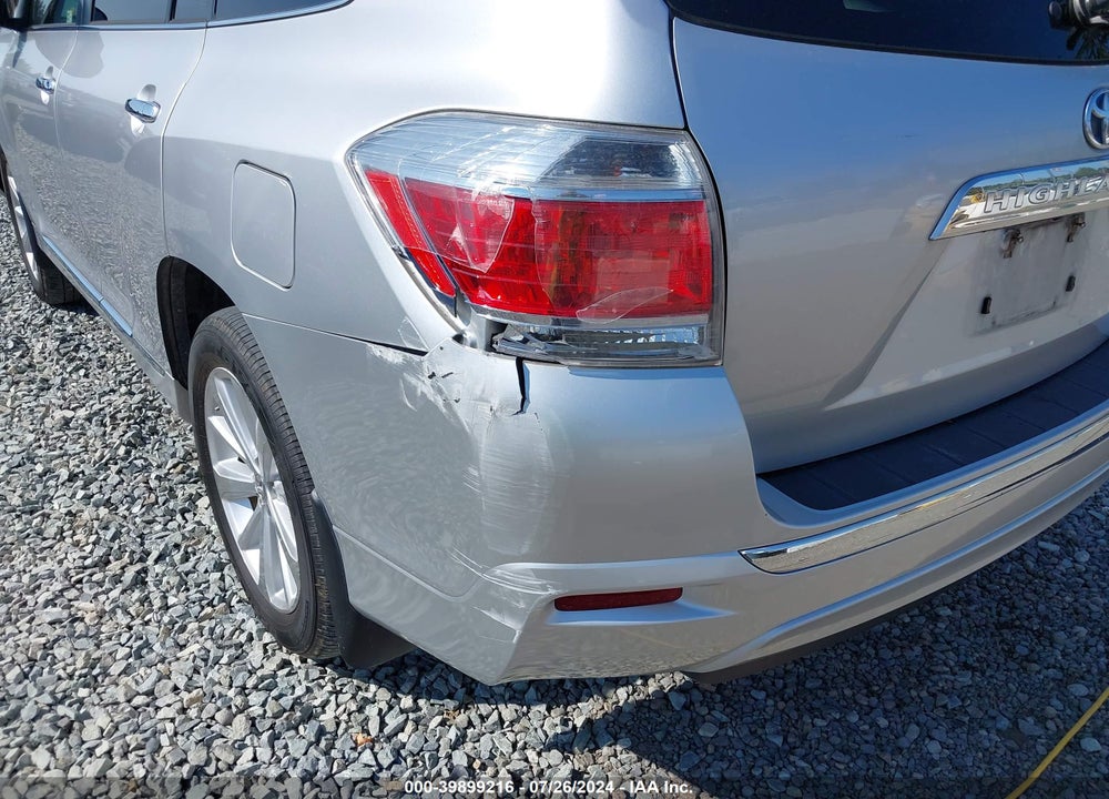 2013 TOYOTA HIGHLANDER HYBRID LIMITED V6 VIN: JTEDC3EH9D2016731