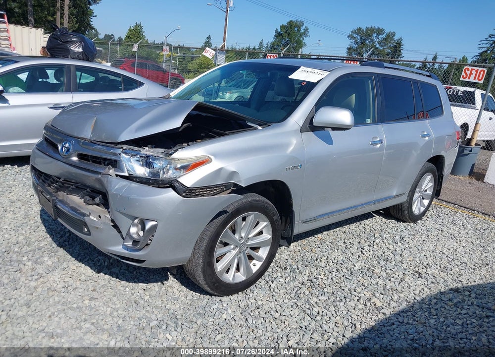 2013 TOYOTA HIGHLANDER HYBRID LIMITED V6 VIN: JTEDC3EH9D2016731