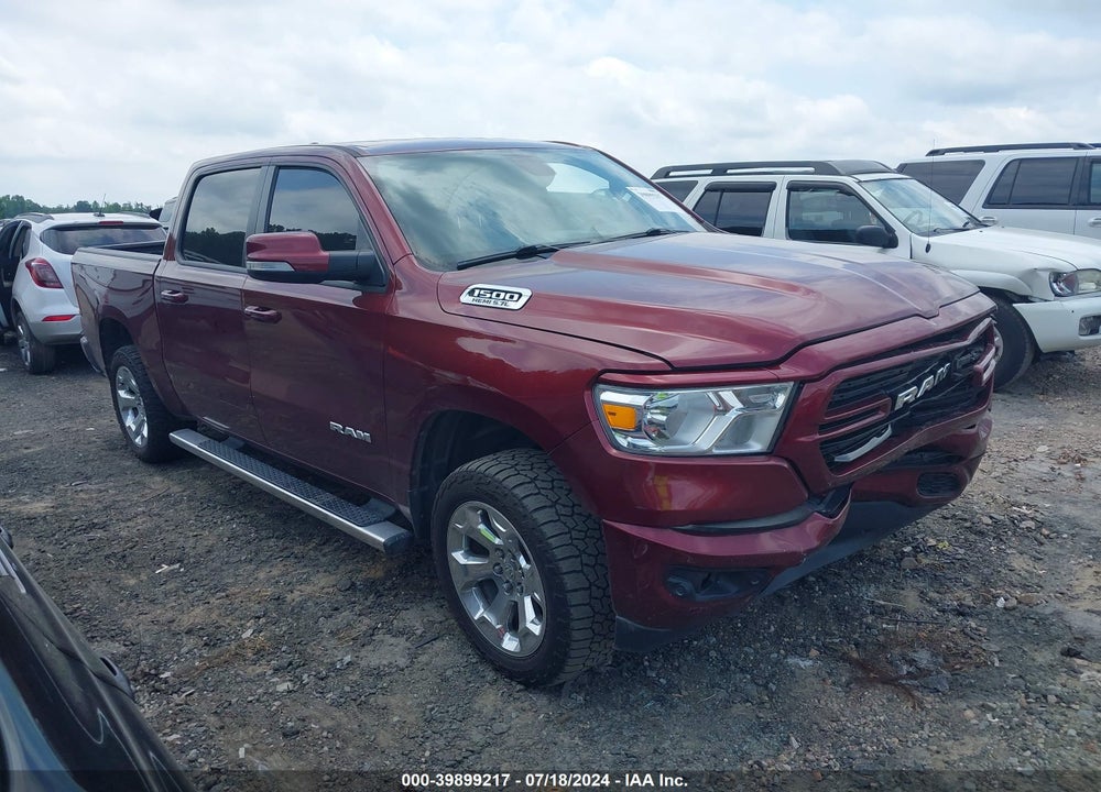2019 BIG HORN RAM 1500 /LONE STAR  4X4 5'7 BOX VIN: 1C6SRFFT1KN712842