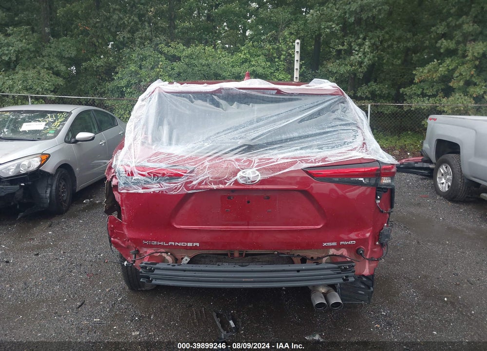 2021 TOYOTA HIGHLANDER XSE VIN: 5TDJZRBH8MS061598