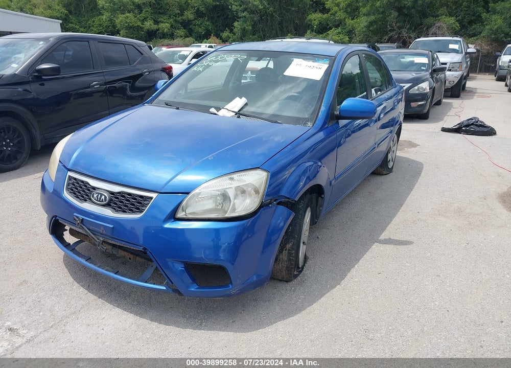 2010 KIA RIO LX VIN: KNADH4A38A6635022