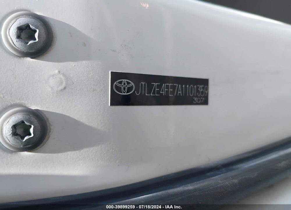 2010 SCION XB VIN: JTLZE4FE7A1101359