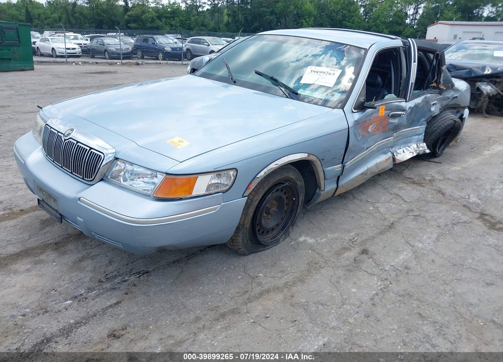 2002 MERCURY GRAND MARQUIS GS VIN: 2MEFM74W92X618720