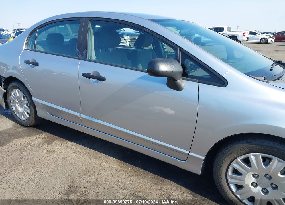 2010 HONDA CIVIC VP VIN: 19XFA1F30AE015217